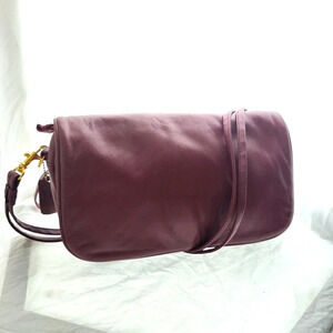 Vintage Genuine Leather Crossbody Convertible Bag EUC ❤️